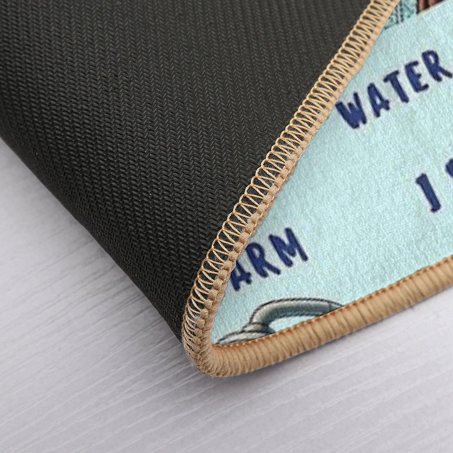 Hot Shower Disaster!  Odorless Bath Mat