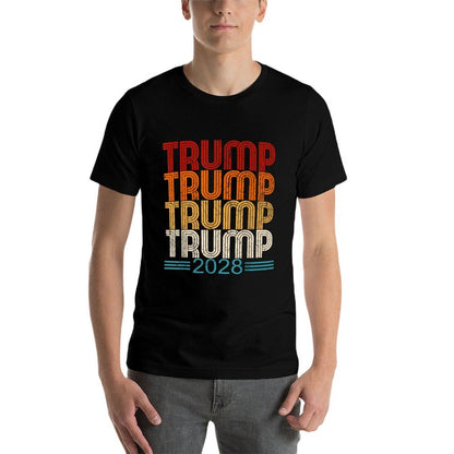 Trump 2028 President Election Campaign Donald Trump 2028 US Comfortable T-Shirt
