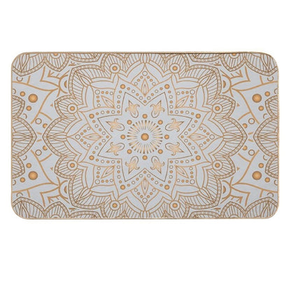 Perfection Mandala 10  Dirt-Trapping Bath Mat