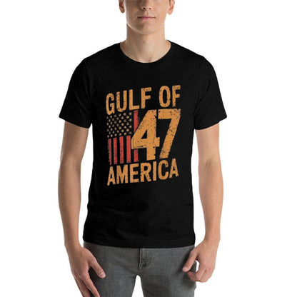 Retro Vintage Gulf Of US America 2025 American Lightweight T-Shirt