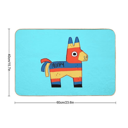 Monty The Pinata  Rapid-Drying Bath Mat