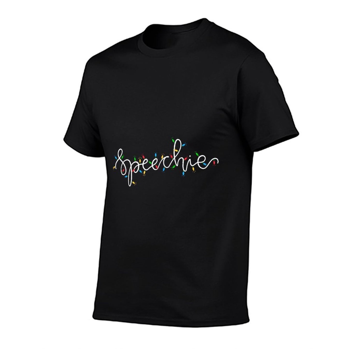 Speech Language Pathologist Speechie Christmas SLP Therapy  Polyester Blend T-Shirt