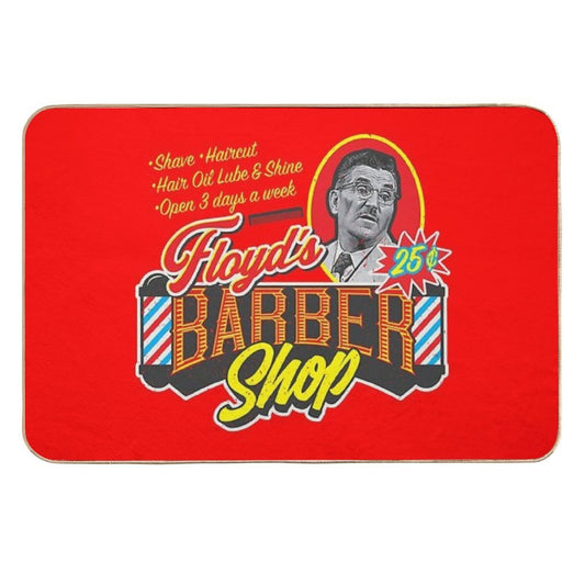 Floyd's Barbershop  Non-Slip Bath Mat
