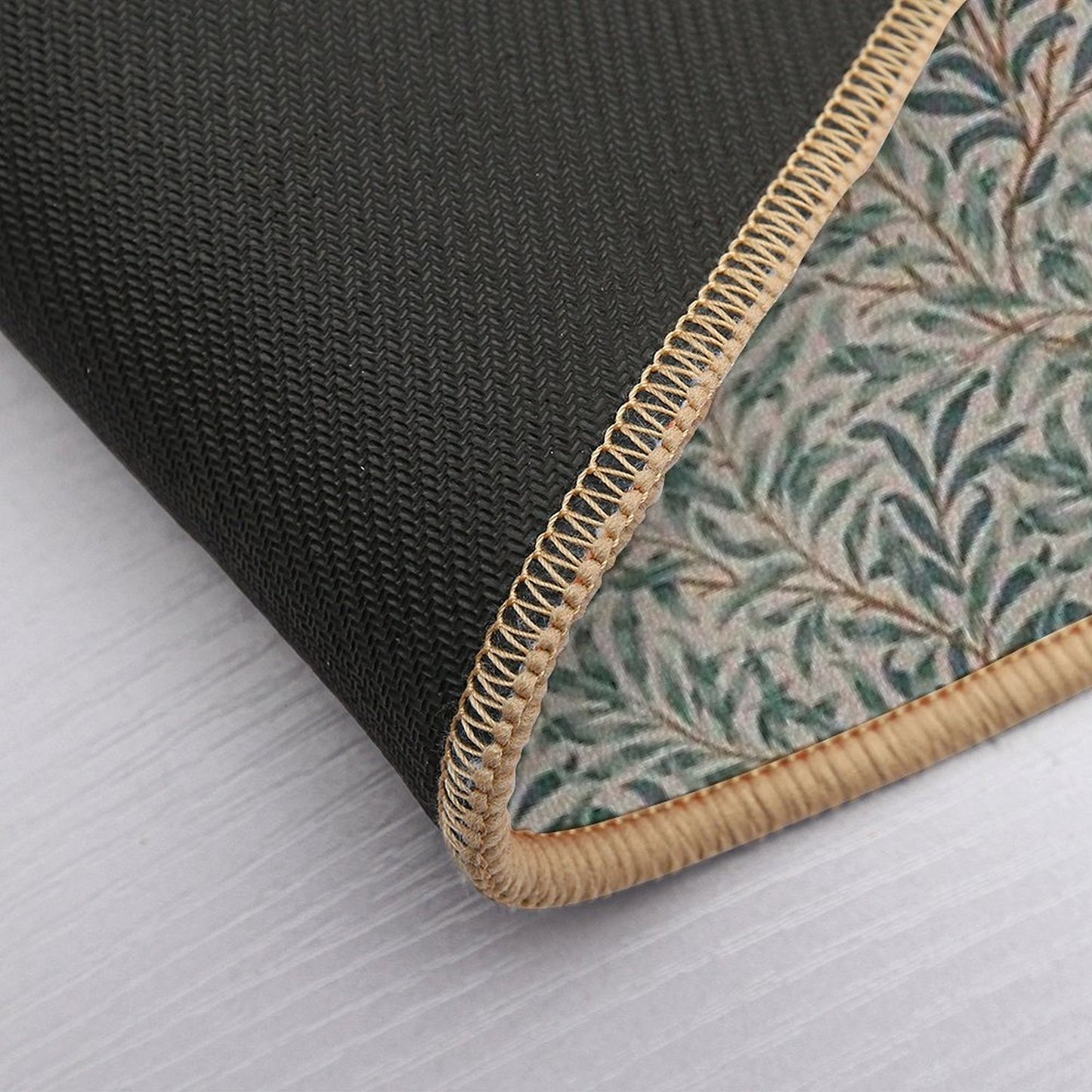 William Morris Vintage Willow Bough  Easy Maintenance Bath Mat