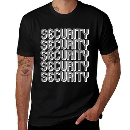Security  Trendy Pattern T-Shirt