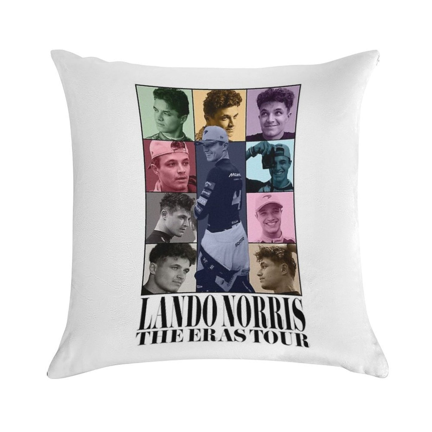 Lando Norris  The Eras Tour Soft Multiple Sizes Throw Pillow