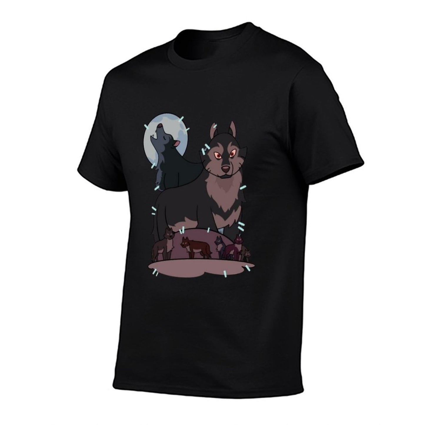 Hunters Wolf Shirt from The Owl House  Cotton T-Shirt