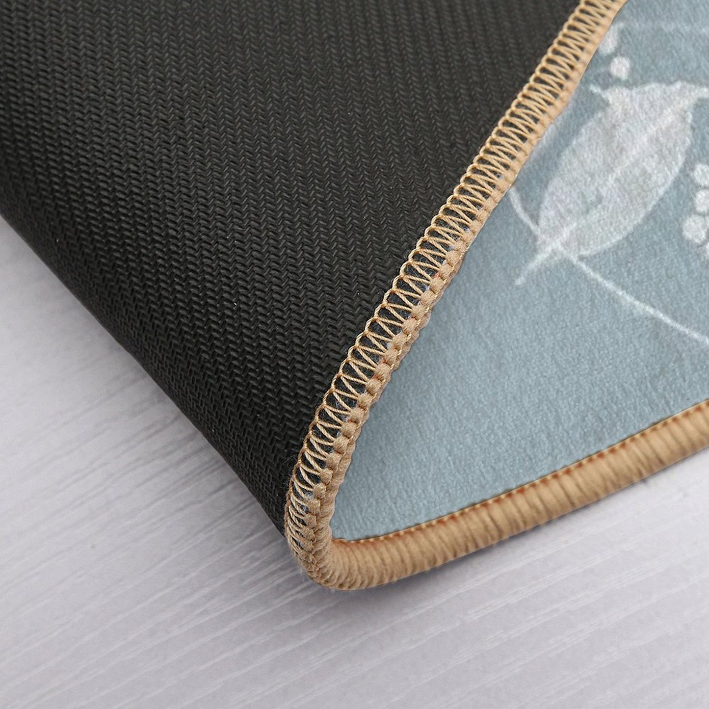 Light Blue Eucalyptus  Versatile Bath Mat