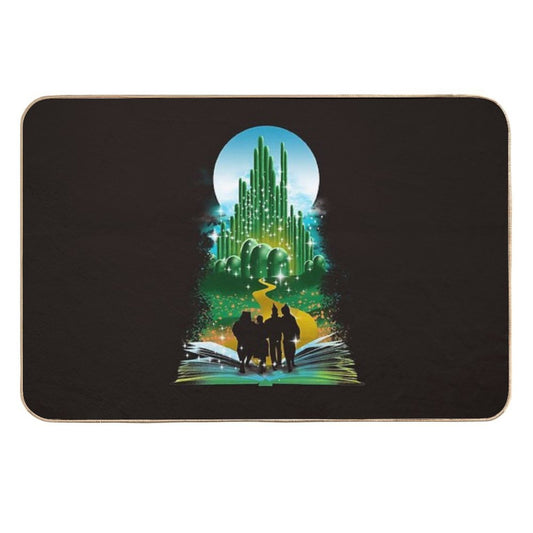 Book of Wizard  Non-Slip Bath Mat