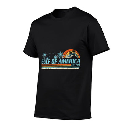 Gulf of US America Shirt Retro Golf of US America Shirt Lightweight T-Shirt