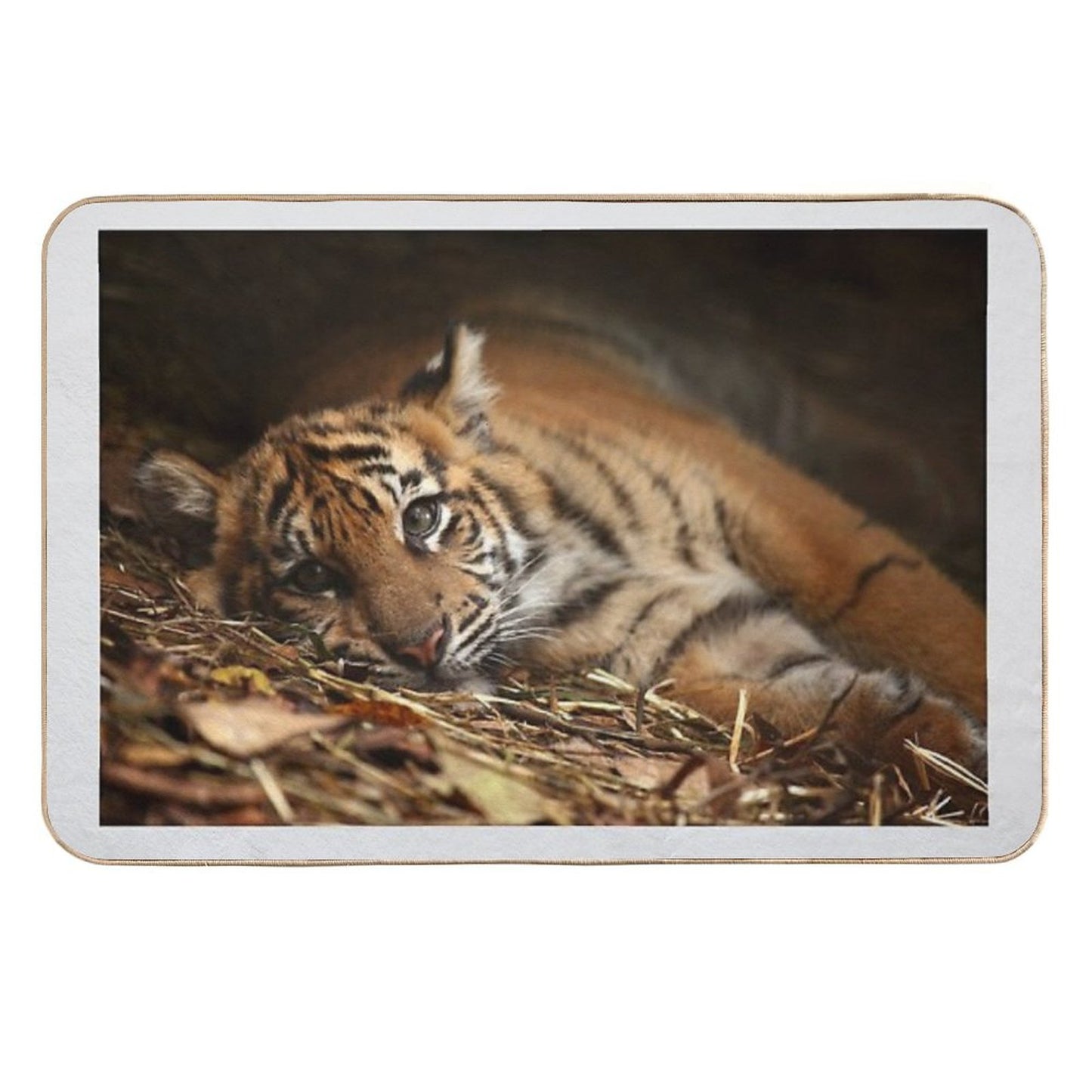 Baby Tiger - Model  Repositionable Bath Mat