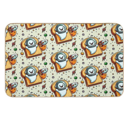 Space Ghost on Toast  Non-Slip Bath Mat