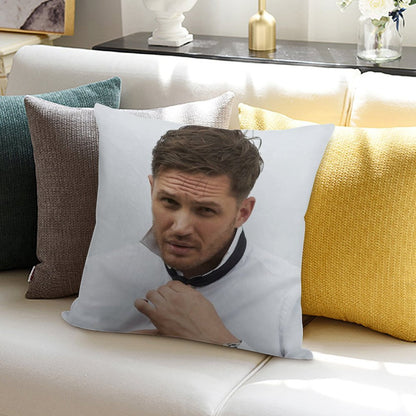 Tom Hardy Soft Fade-Resistant Throw Pillow