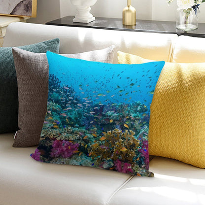 Fantasea Reef Soft High-Density Material Throw Pillow
