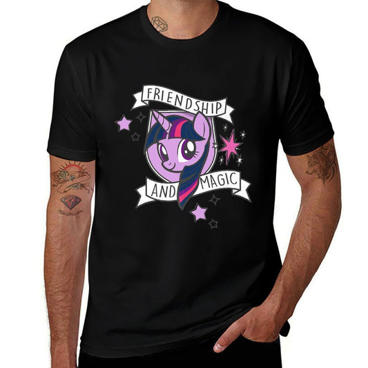 My Little Pony Twilight Sparkle Friendship And Magic Premium  Fade-proof Color T-Shirt