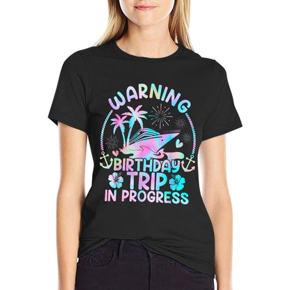 Birthday Cruise Squad Making Memories Together Men Women Comfortable T-Shirt
