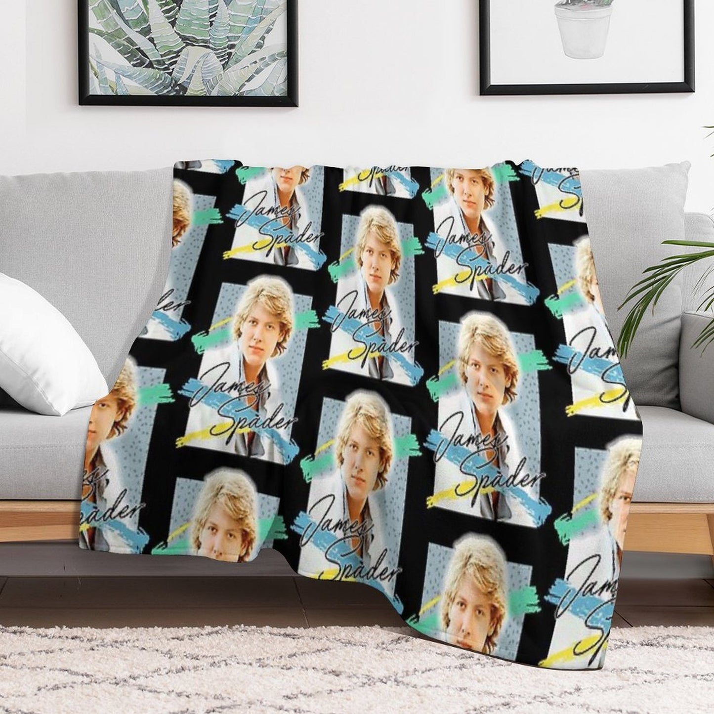James Spader Eco-conscious Throw Blanket
