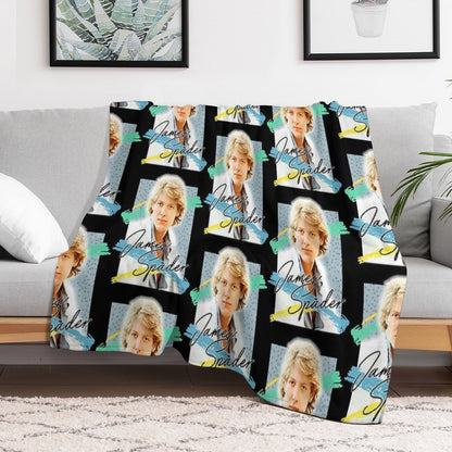 James Spader Eco-conscious Throw Blanket