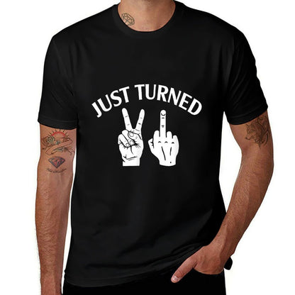 Just Turn 21 Funny 21st Birthday Party BFF Best Friends Bday  Moisture-wicking T-Shirt