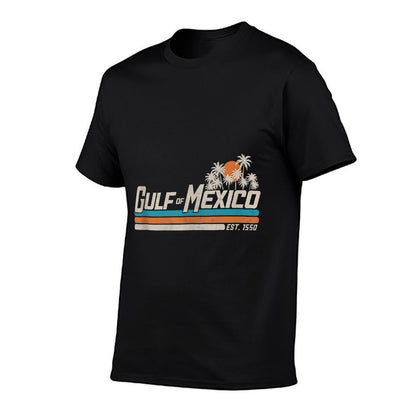 Gulf of Mexico Always & Forever Vintage Sunset Political  Eco-friendly Material T-Shirt