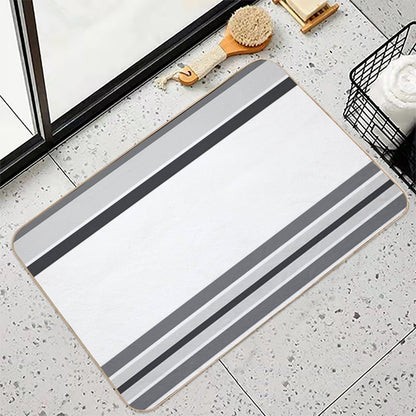 Line Art Neutral 02  Slip-Resistant Bath Mat