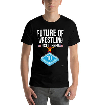10th Birthday Wrestling T Gift For Birthdays  Stretchy T-Shirt