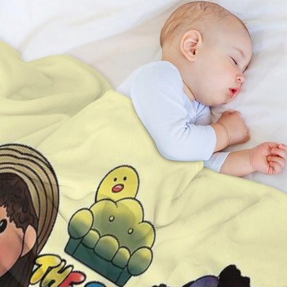 The Big Comfy Couch Theme Lightweight Throw Blanket