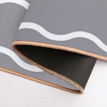 Wavy Lines  Versatile Bath Mat