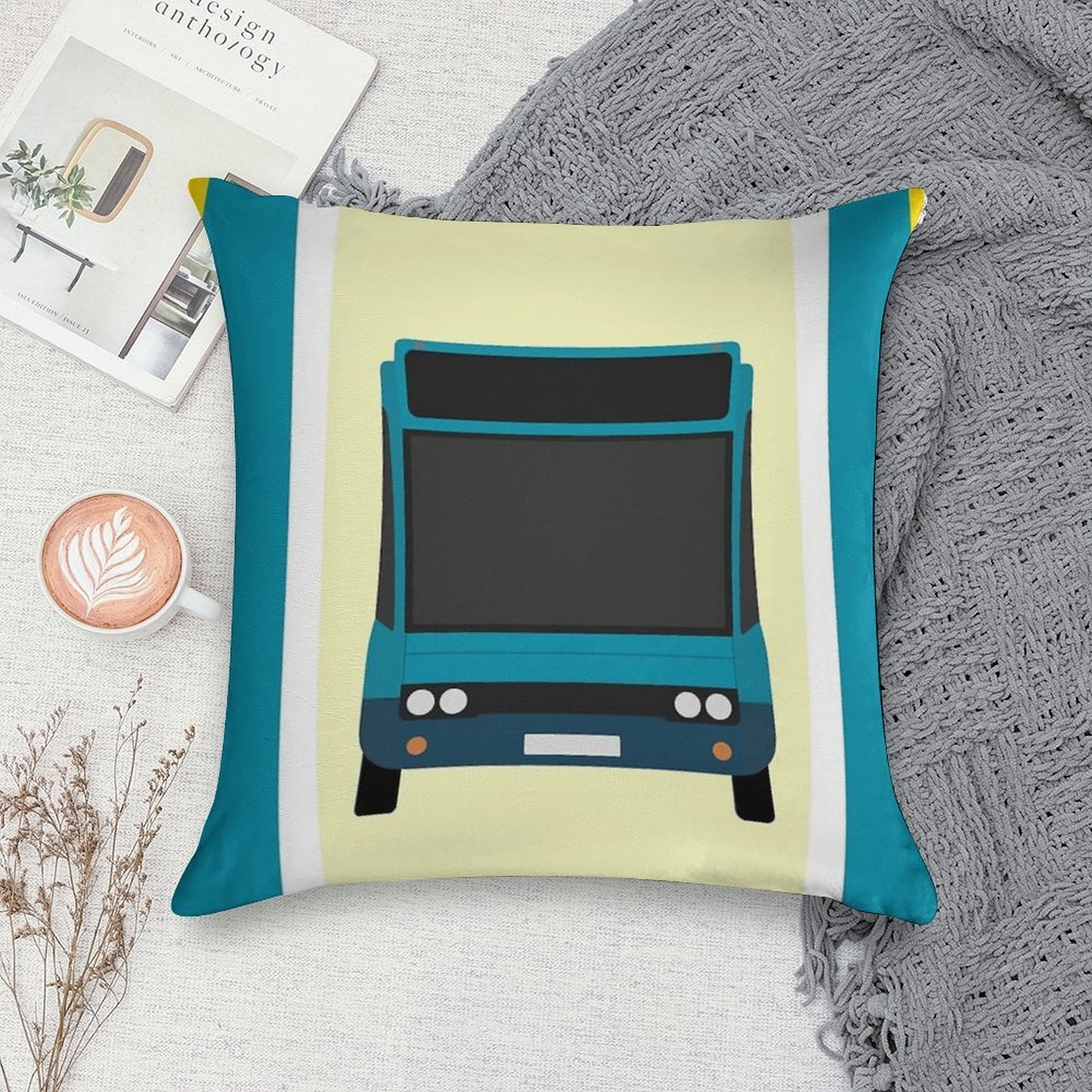 Arriva Optare Solo Soft Decorative Cover Throw Pillow