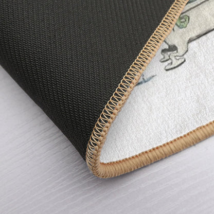 Kraken in The Tub  Dirt-Trapping Bath Mat