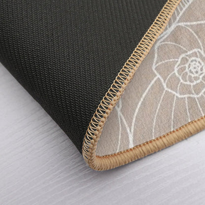 Bona Fide Beige by Sherwin Williams  Fade-Resistant Bath Mat