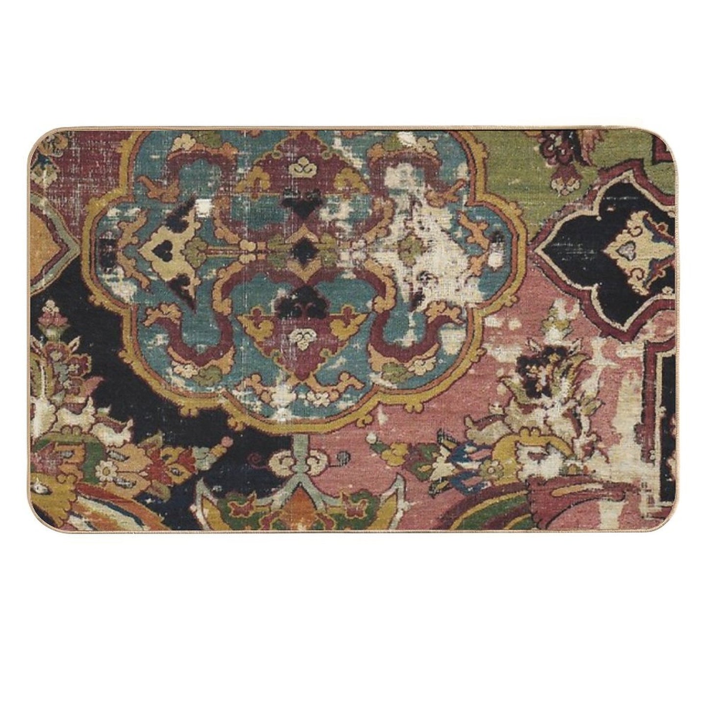 Antique Kilim 12 Durable Bath Mat