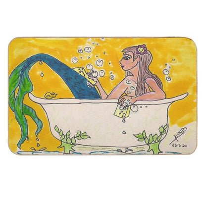 Bathing Beauty  High-Traffic Bath Mat