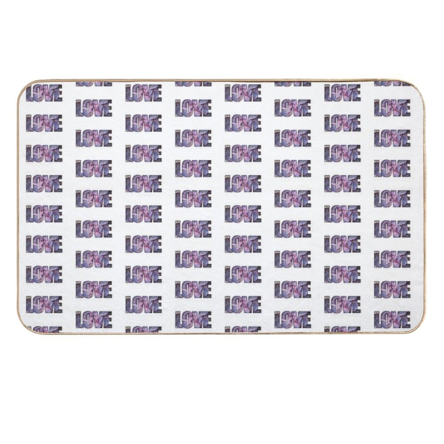 Echeveria Love Durable Bath Mat