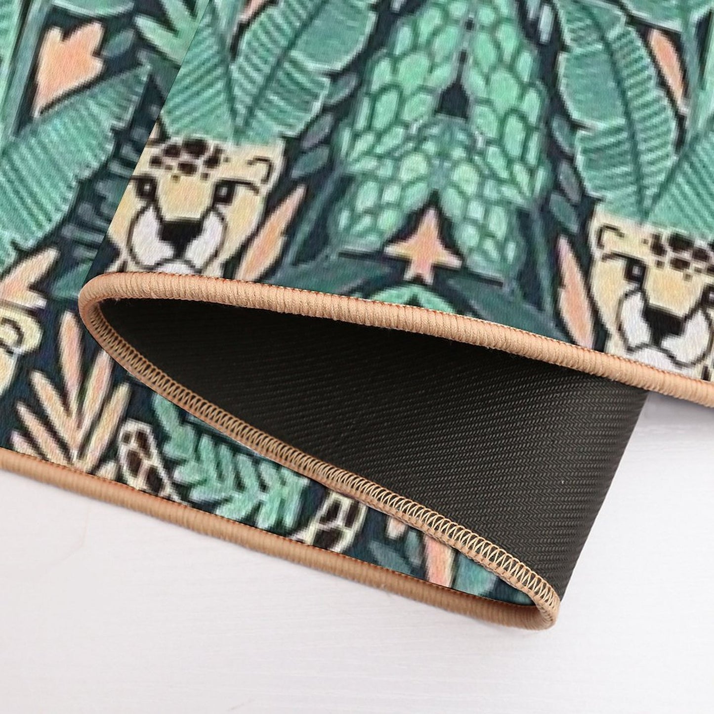 Leopard  Slip-Resistant Bath Mat