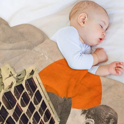 Wait For Me Machine-washable Throw Blanket