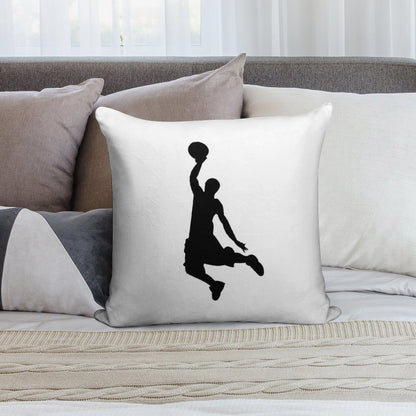 Basketball Player Design Soft Anti-Pilling Throw Pillow