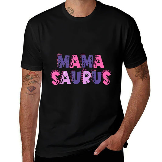 Mama Saurus Matching Family Birthday Dinosaur Men Women Kid  Moisture-wicking T-Shirt