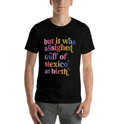 But It Was Assigned Gulf Of Mexico At Birth Summer-ready Fabric T-Shirt