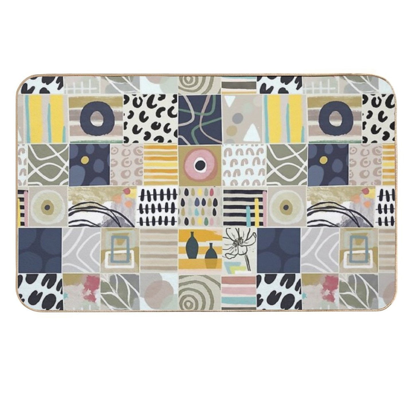 Afrika Art Design  Long-Lasting Bath Mat