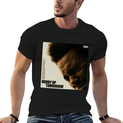 The Weeknd - Hurry Up Tomorrow (Traducción Al Español)  Heathered Texture T-Shirt