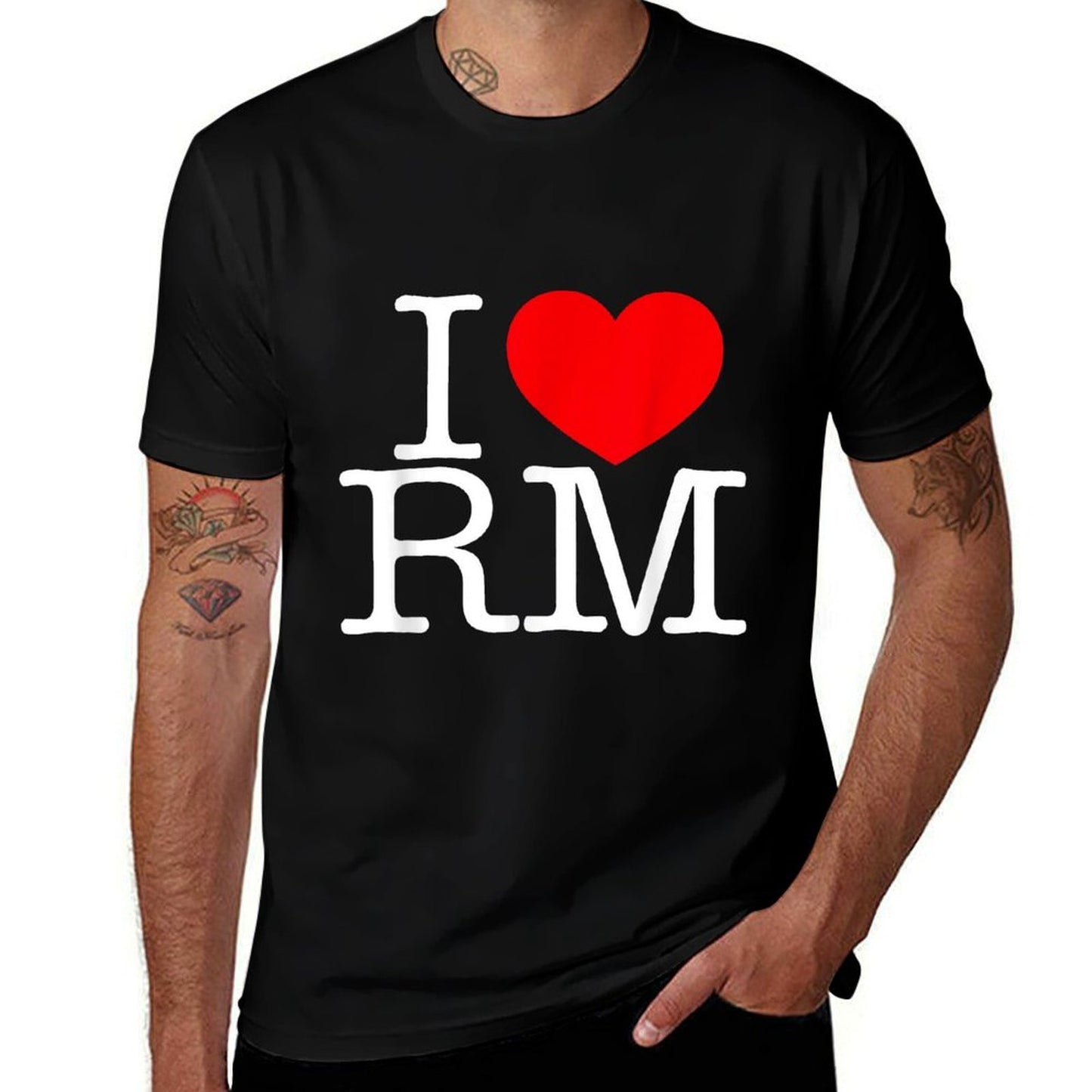I Love (Heart) RM  Odor-resistant T-Shirt