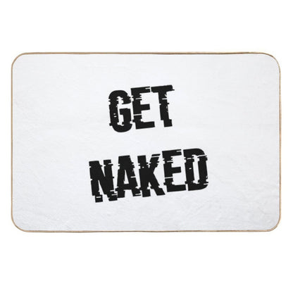 Get Naked  Easy To Clean Bath Mat