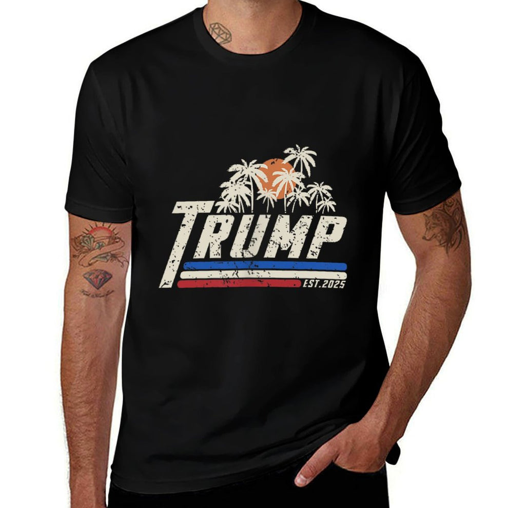 Funny Trump Gulf Of Us America Est 2025 ( 2 Side ) Versatile T Shirt
