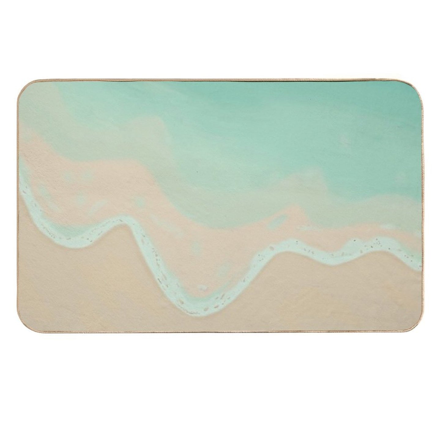 Beautiful Beach  Odorless Bath Mat