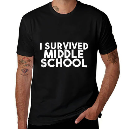 Funny Middle School Graduation Gift Eighth 8th Grade  Durable T-Shirt