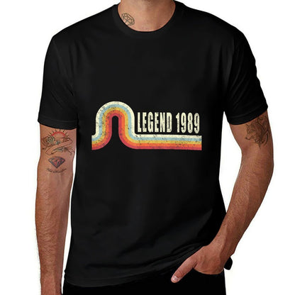 30th Birthday T Gifts Men Born in 1989 Comfortable T-Shirt