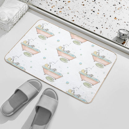 Duck Bath Time  Odorless Bath Mat