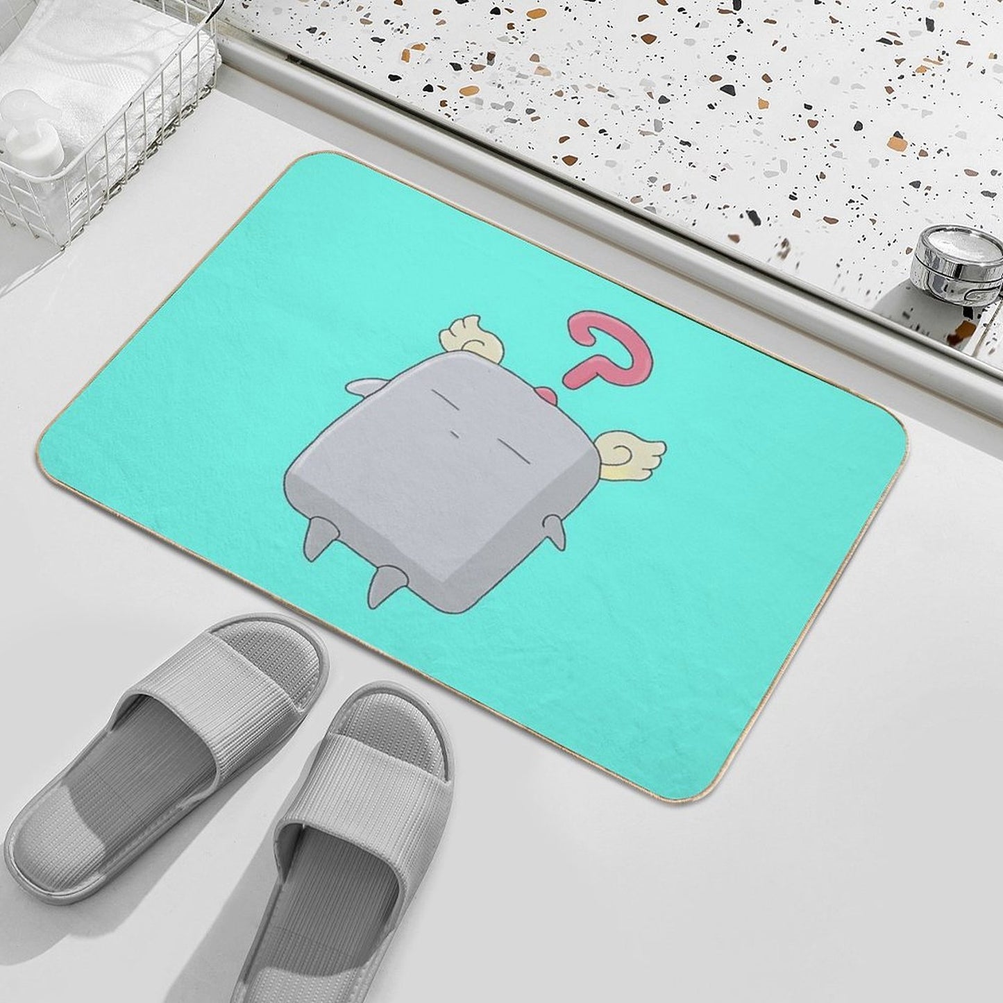Mokey Mokey!  Versatile Bath Mat