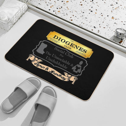 Mycroft Holmes - Diogenes Club - For The Unsociable & Unclubbable  Rapid-Drying Bath Mat